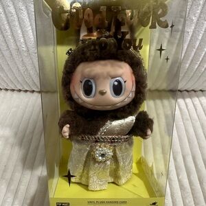 Pop Mart Labubu The Monsters Good Luck To You Vinyl Plush